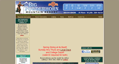 Desktop Screenshot of bigpowderhorn.net